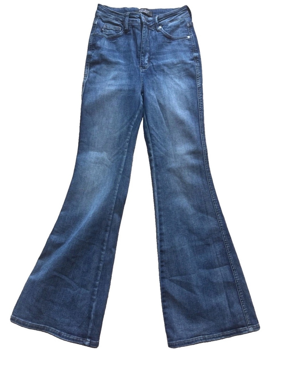 Judy Blue Women's Flare Jeans in Blue Wash